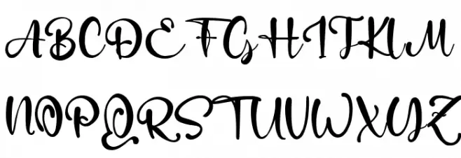 Duke Mettle Font Litere mari