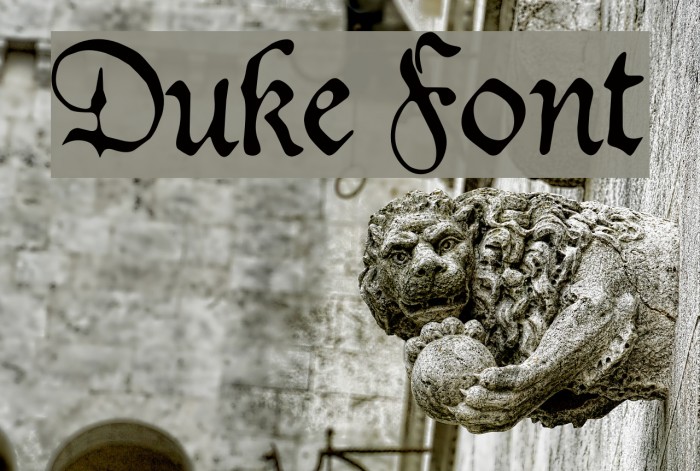 Duke Font examples