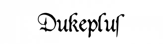 Dukeplus  baixar fontes gratis