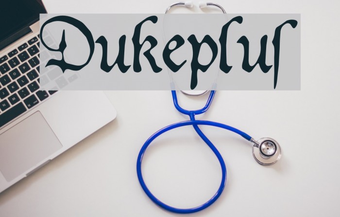 Dukeplus Font examples