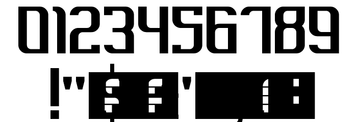 Dukungan Regular Font OTHER CHARS