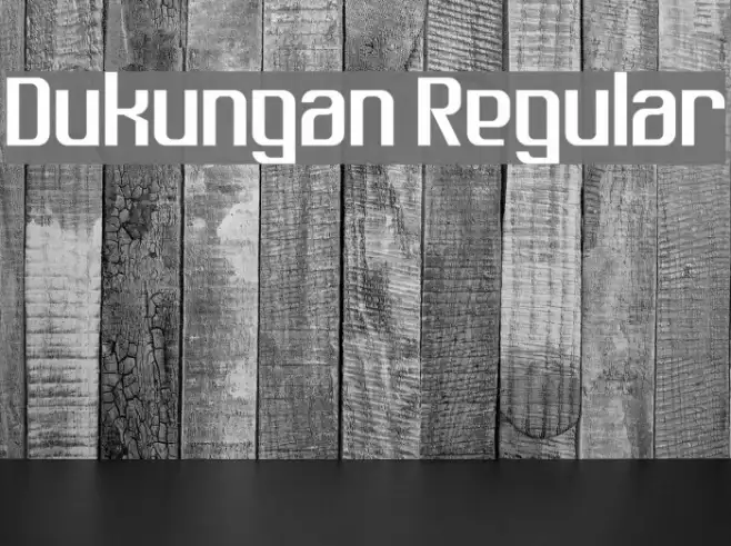 Dukungan Regular Example 2