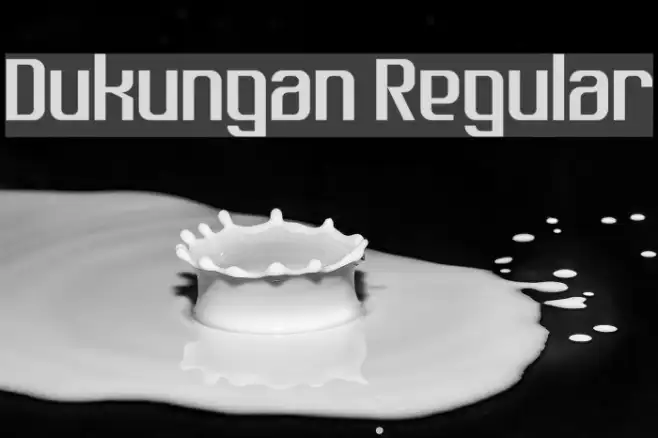 Dukungan Regular Example 3