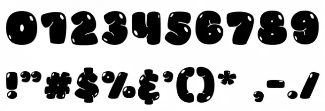 Dulce-Boy Font OTHER CHARS