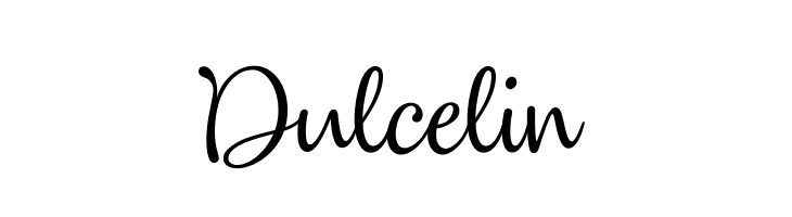 Dulcelin  नि: शुल्क फ़ॉन्ट्स डाउनलोड