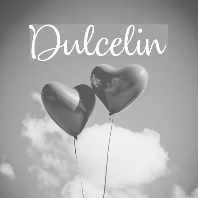 Dulcelin Font examples