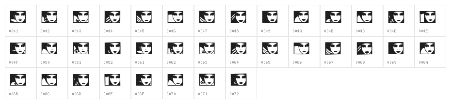 Dulcet Regular Character Map