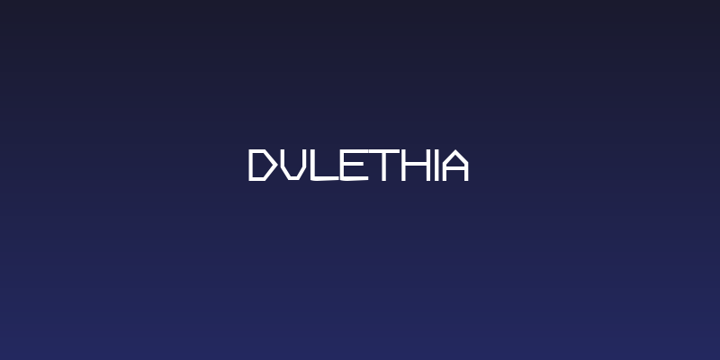 Dulethia Social Header