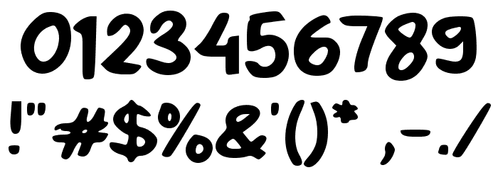Dulinan Font OTHER CHARS