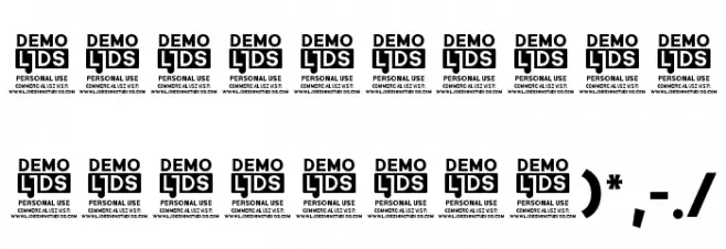 Dulkanyca Bold Font OTHER CHARS