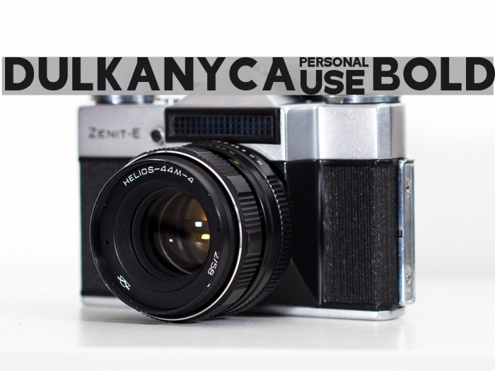 Dulkanyca Bold Example 2