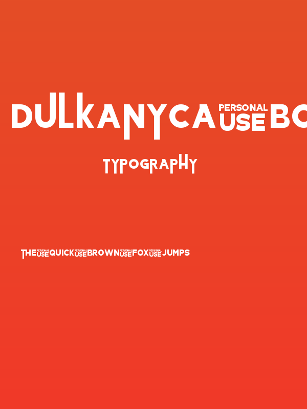 Dulkanyca Bold Poster