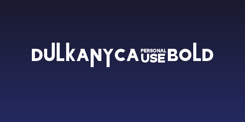 Dulkanyca Bold Social Header