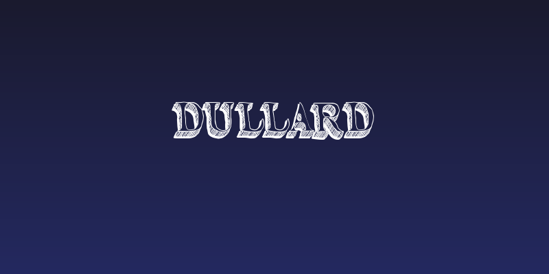 Dullard Social Header