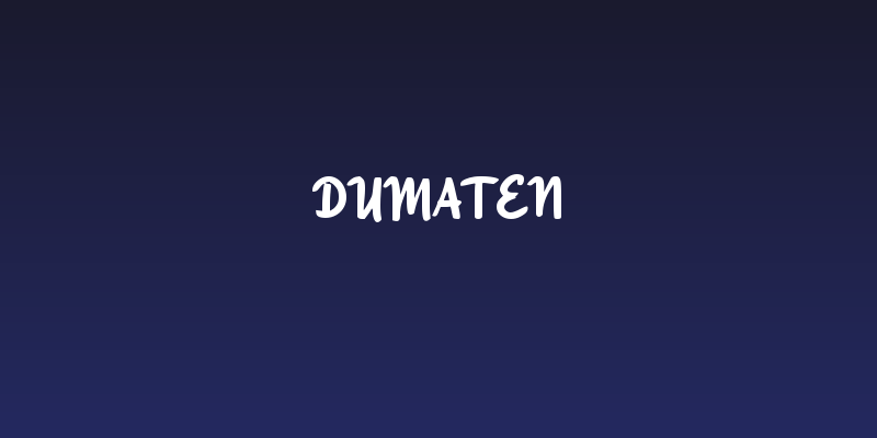 Dumaten Social Header
