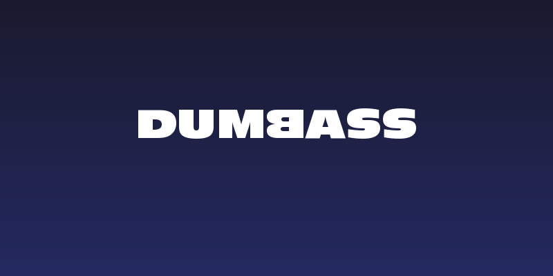 DumbAss Social Header