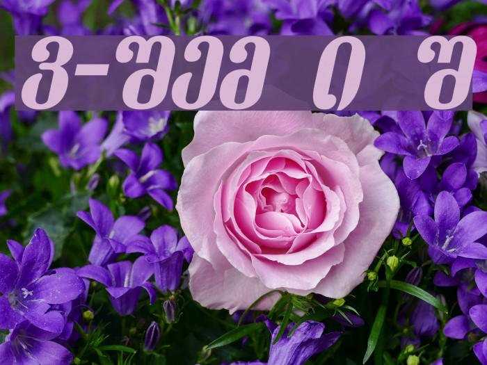 Dumbadze-ITV Bold Italic Example 2