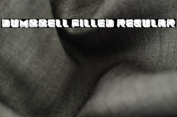 Dumbbell Filled Regular Example 3