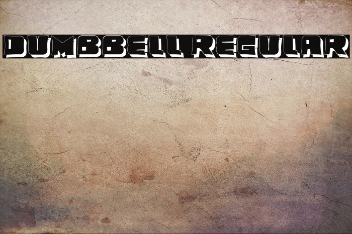 Dumbbell Regular Example 3