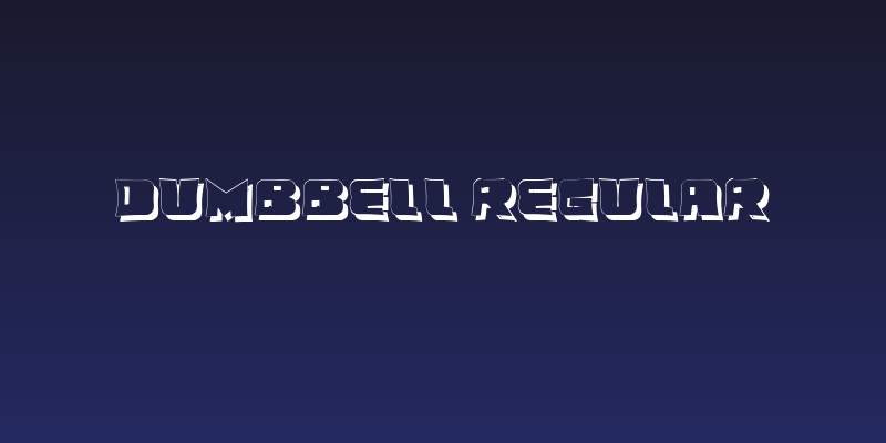 Dumbbell Regular Social Header