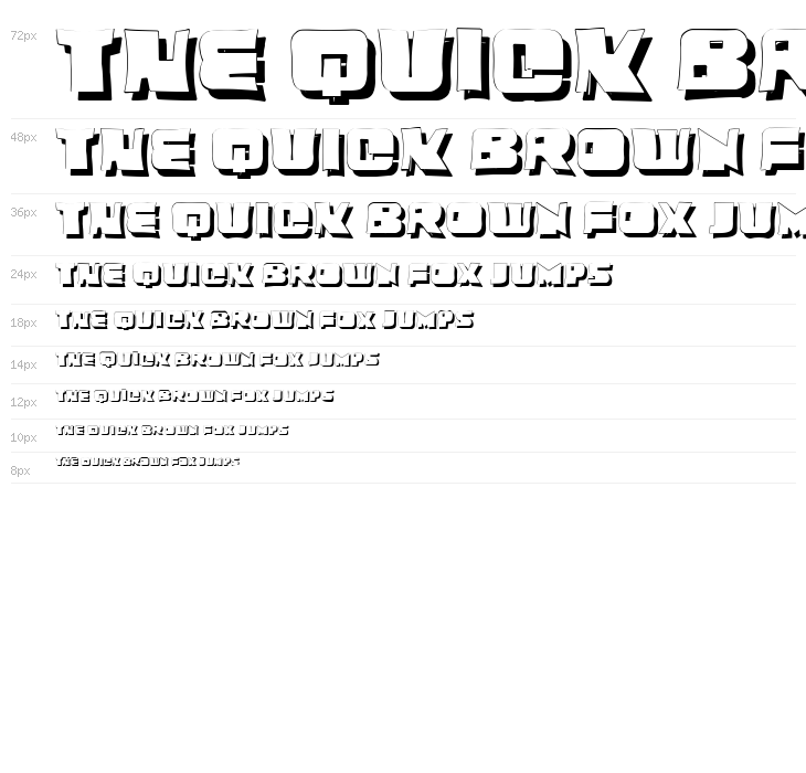 Dumbbell Regular Waterfall