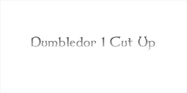 Dumbledor 1 Cut Up Logo