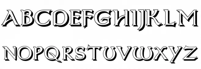Dumbledor 1 Shadow Polices MAJUSCULES
