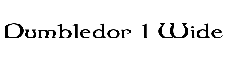 Dumbledor 1 Wide Fuentes