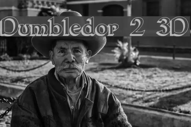 Dumbledor 2 3D Font examples