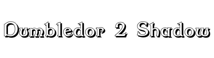 Dumbledor 2 Shadow  免费字体下载