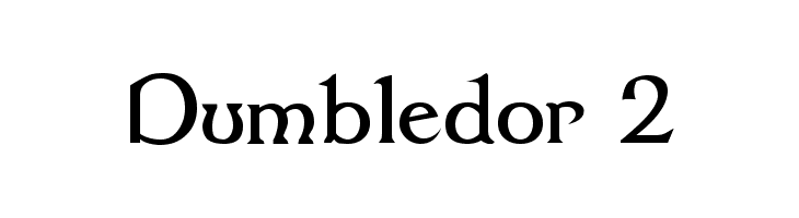 Dumbledor 2  免费字体下载