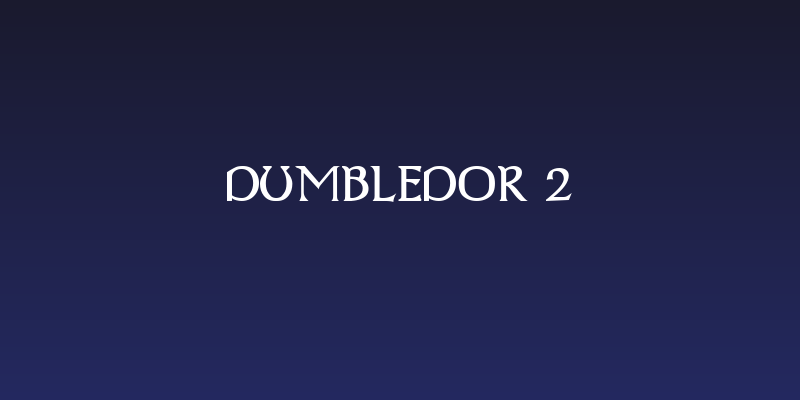 Dumbledor 2 Social Header