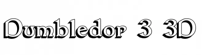 Dumbledor 3 3D 