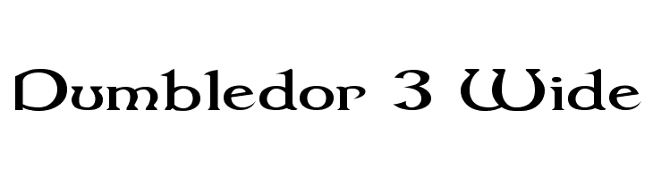 Dumbledor 3 Wide Fuentes