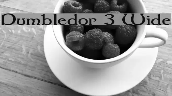 Dumbledor 3 Wide Fuentes examples