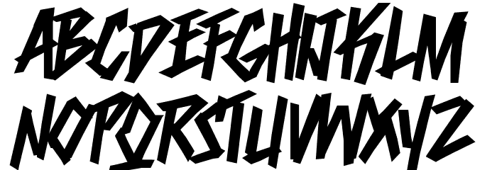Dumbnerd Font LOWERCASE