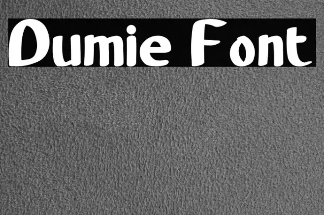 Dumie Example 1