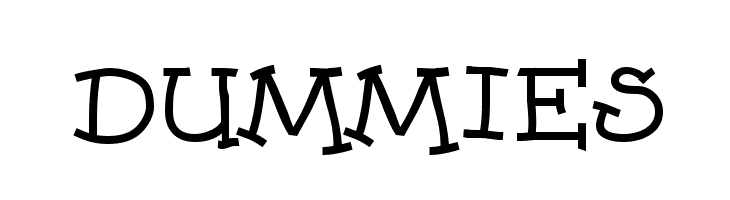 Dummies  Fuentes Gratis Descargar