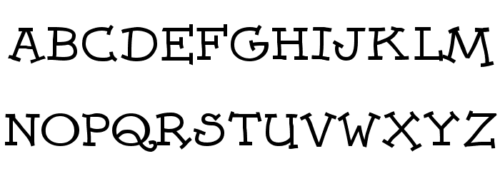 Dummies Font LOWERCASE