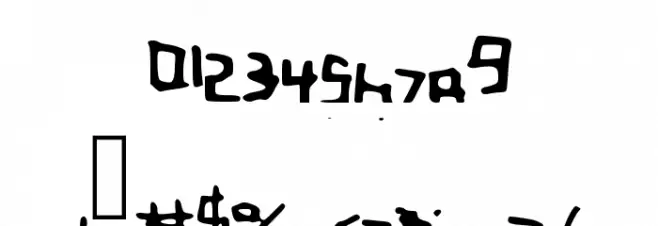 Dumplings Font OTHER CHARS