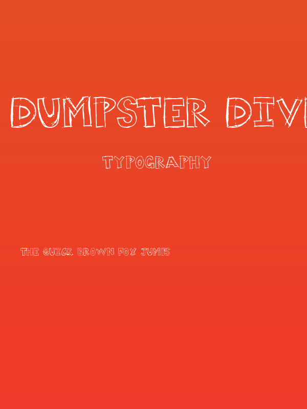 Dumpster Diver Poster