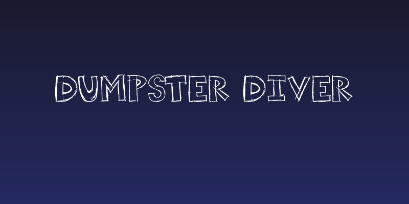 Dumpster Diver Social Header