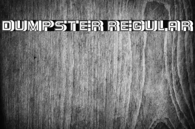 Dumpster Regular Example 3