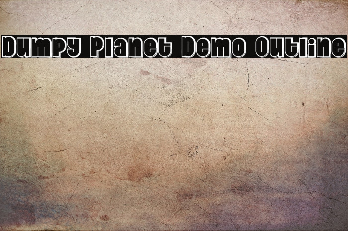 Dumpy Planet Demo Outline Example 1
