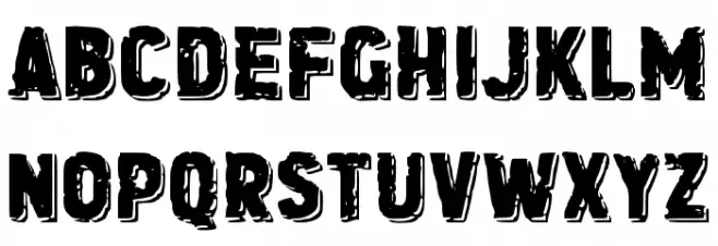 Dumugi Schriftart Groß