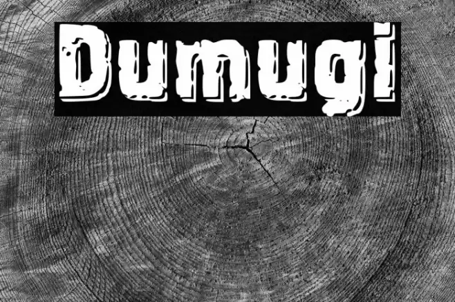 Dumugi Font examples