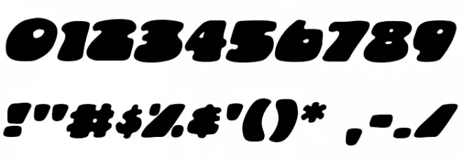 DunceCap BB Italic Font OTHER CHARS