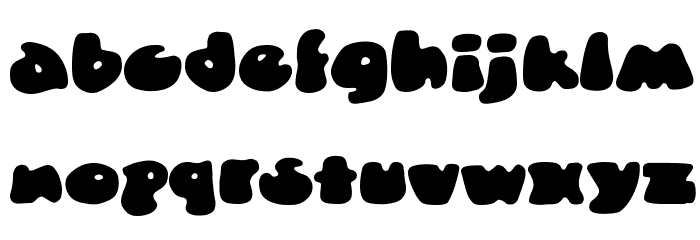 DunceCap BB Font LOWERCASE