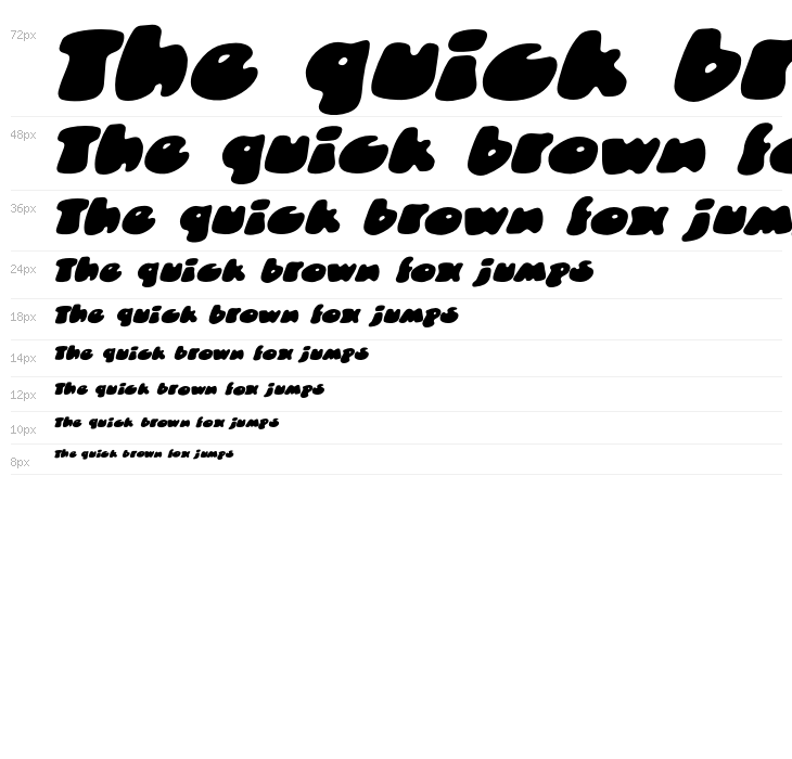 DunceCapBB-Italic Waterfall