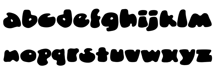 DunceCapBB Font LOWERCASE